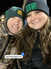Load image into Gallery viewer, GREEN WAVE VARSITY BEANIE