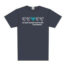 Load image into Gallery viewer, ACCEPT ADAPT ADVOCATE TEE