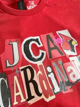Load image into Gallery viewer, CARDINALS SCRAPBOOK TEE