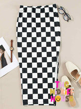 Load image into Gallery viewer, CHECK YES SKIRT