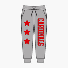 Load image into Gallery viewer, CARDINALS GAME DAY STARS JOGGERS