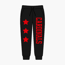 Load image into Gallery viewer, CARDINALS GAME DAY STARS JOGGERS