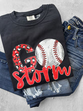 Load image into Gallery viewer, GO STORM BASEBALL TEE