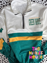 Load image into Gallery viewer, PRE-ORDER: GREEN WAVE GAME DAY PULLOVER (TAT APPROX 4-6 WEEKS)