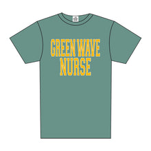 Load image into Gallery viewer, GREEN WAVE VARSITY NURSE TEE