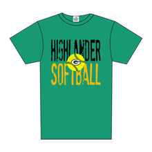 Load image into Gallery viewer, HIGHLANDER SOFTBALL HEADLINE TEE