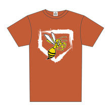 Load image into Gallery viewer, FUNDRAISER: HORNETS BRUSHED PLATE TEE (EXP IN-STOCK 11/27/26-12/4/26)