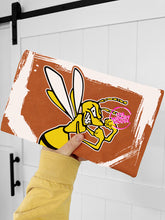 Load image into Gallery viewer, FUNDRAISER: HORNETS BRUSHED PLATE TEE (EXP IN-STOCK 11/27/26-12/4/26)
