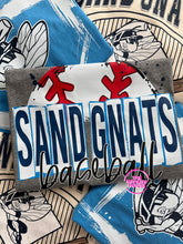 Load image into Gallery viewer, SAND GNATS BASEBALL SKETCH TEE