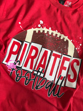Load image into Gallery viewer, PIRATES FOOTBALL SKETCH TEE