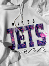 Load image into Gallery viewer, GILES JETS SWIM PATTERN HOODIE