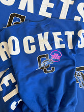 Load image into Gallery viewer, ROCKETS WIDE OUT CREWNECK