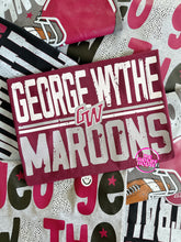 Load image into Gallery viewer, MAROONS RETRO BLOCK TEE