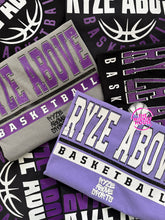Load image into Gallery viewer, RYZE ABOVE BASKETBALL BOLD LINE TEE
