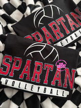 Load image into Gallery viewer, SPARTAN VOLLEYBALL JERSEY TITLE TEE