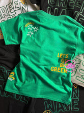 Load image into Gallery viewer, GREEN WAVE MASCOT DOODLES TEE