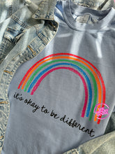 Load image into Gallery viewer, OKAY TO BE DIFFERENT TEE