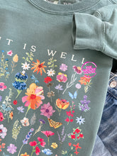 Load image into Gallery viewer, IT IS WELL CREWNECK