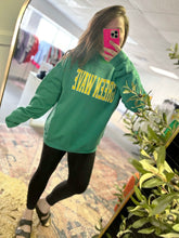 Load image into Gallery viewer, GREEN WAVE VARSITY CREWNECK