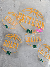 Load image into Gallery viewer, CUSTOM GREEN WAVE BASKETBALL DECAL