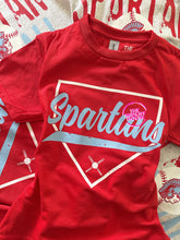 Load image into Gallery viewer, SPARTANS VINTAGE PLATE TEE