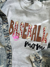 Load image into Gallery viewer, WHIMSY BASEBALL MOM CREWNECK