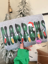 Load image into Gallery viewer, NARROWS CHRISTMAS LIGHTS CREWNECK