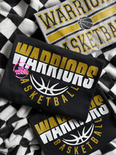 Load image into Gallery viewer, WARRIORS BASKETBALL HALF SPLIT TEE