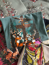 Load image into Gallery viewer, VINTAGE FOREST CROSS TEE