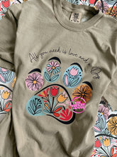 Load image into Gallery viewer, LOVE AND A DOG TEE