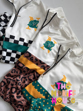 Load image into Gallery viewer, PRE-ORDER: GREEN WAVE PATTERN PULLOVER (TAT 4-6 WEEKS)