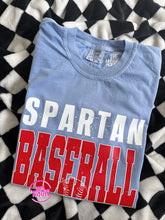 Load image into Gallery viewer, SPARTAN BASEBALL BIG LEAGUE TEE