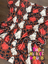 Load image into Gallery viewer, SALE! GHOSTIE LEOPARD BLANKET