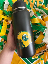 Load image into Gallery viewer, GREEN WAVE FOOTBALL HELMET TRANSFER DECAL