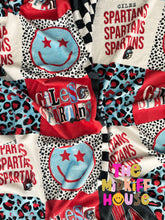Load image into Gallery viewer, SALE! SPARTANS PATCHES BLANKET