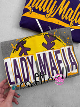 Load image into Gallery viewer, LADY MAFIA SOFTBALL SKETCH TEE