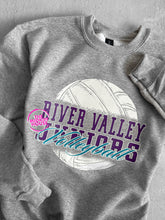 Load image into Gallery viewer, RVJ BIG TIME VINTAGE VOLLEYBALL CREWNECK