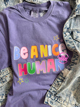 Load image into Gallery viewer, BE A NICE HUMAN TEE