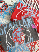 Load image into Gallery viewer, SPARTAN VOLLEYBALL VINTAGE STAMP