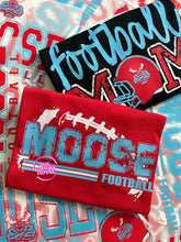 Load image into Gallery viewer, MOOSE FOOTBALL BRUSHED TEE