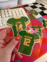 Load image into Gallery viewer, CUSTOM JERSEY DECAL (GREEN WAVE)