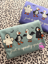 Load image into Gallery viewer, JUST A SPOOKY GOOSE CREWNECK