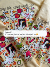 Load image into Gallery viewer, NOT ALL IN A ROW TEACHER DUCKS TEE