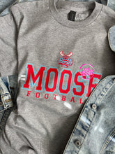 Load image into Gallery viewer, MOOSE FOOTBALL SIDELINES GRAY