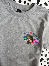 Load image into Gallery viewer, HOOKED ON FREEDOM FISH TEE