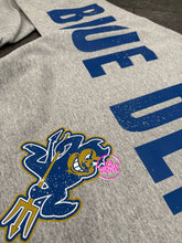 Load image into Gallery viewer, BLUE DEMONS WIDE OUT CREWNECK