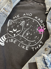 Load image into Gallery viewer, KARMA IS A CAT CREWNECK