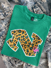Load image into Gallery viewer, SALE! LEOPARD N LOGO TEE
