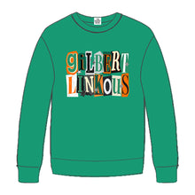 Load image into Gallery viewer, FUNDRAISER: GILBERT LINKOUS SCRAPBOOK CREWNECK (EXP IN-STOCK 10/2/26-10/9/26)