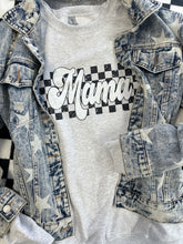 Load image into Gallery viewer, MAMA CHECKERBOARD CREWNECK